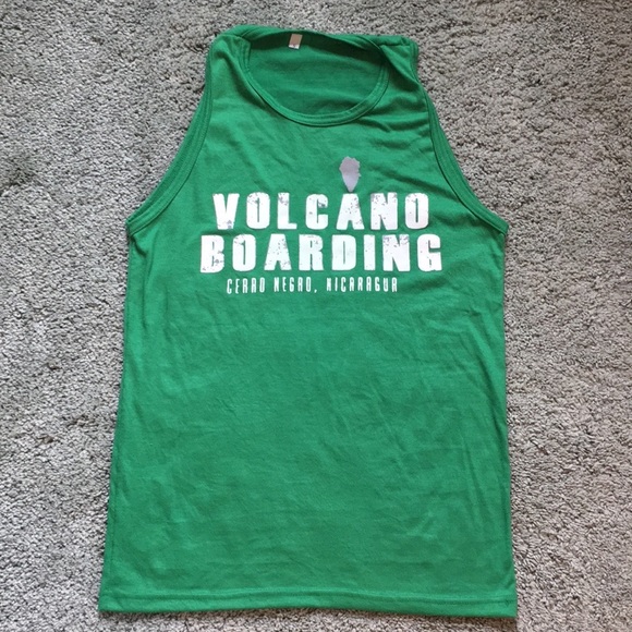 Volcano Boarding Nicaragua Souvenir Tank, S - Picture 4 of 9